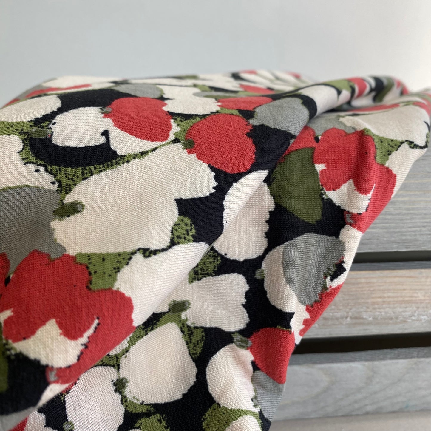 Abstract Orchard Viscose Jersey
