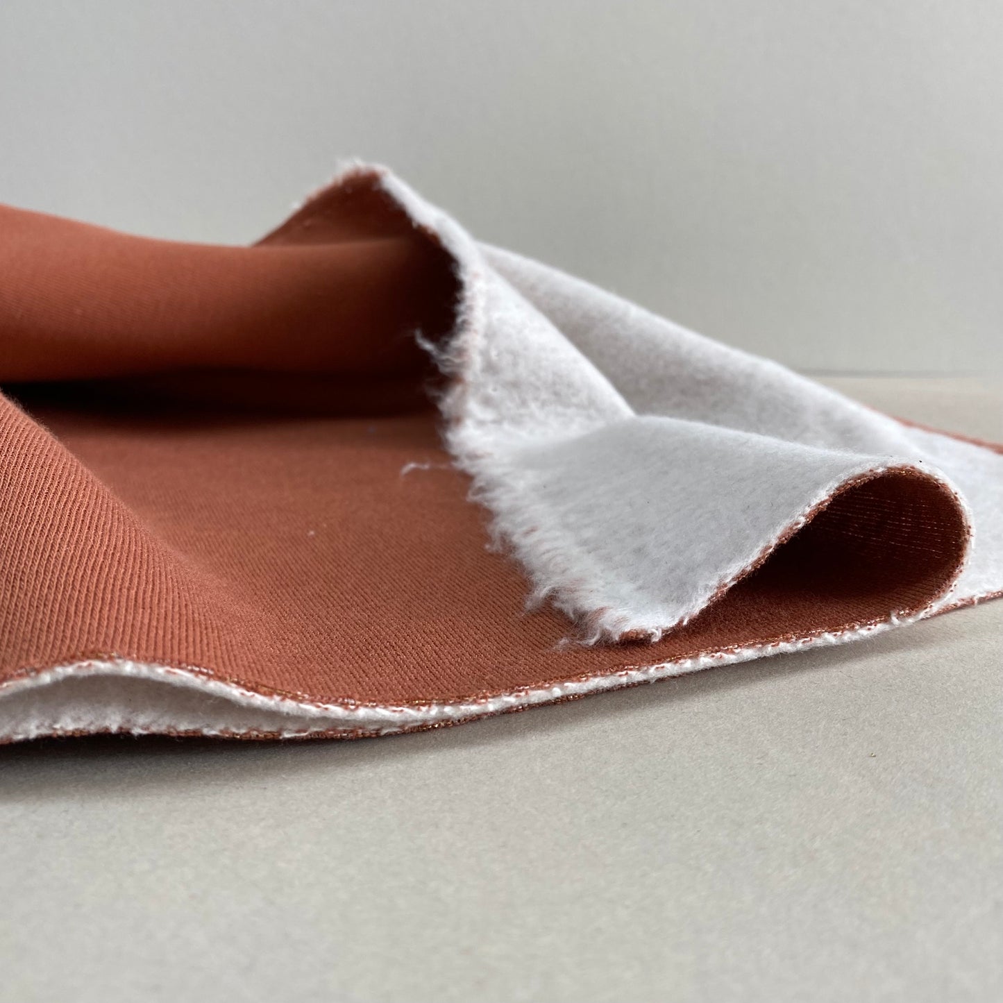 Sparkle Sweatshirt Fleece Chestnut