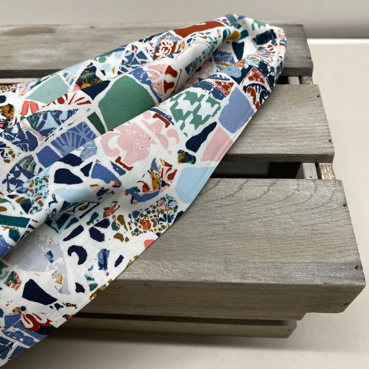 Art Gallery Trencadis Tapestry from Barcelona by Katarina Roccella Cotton Poplin