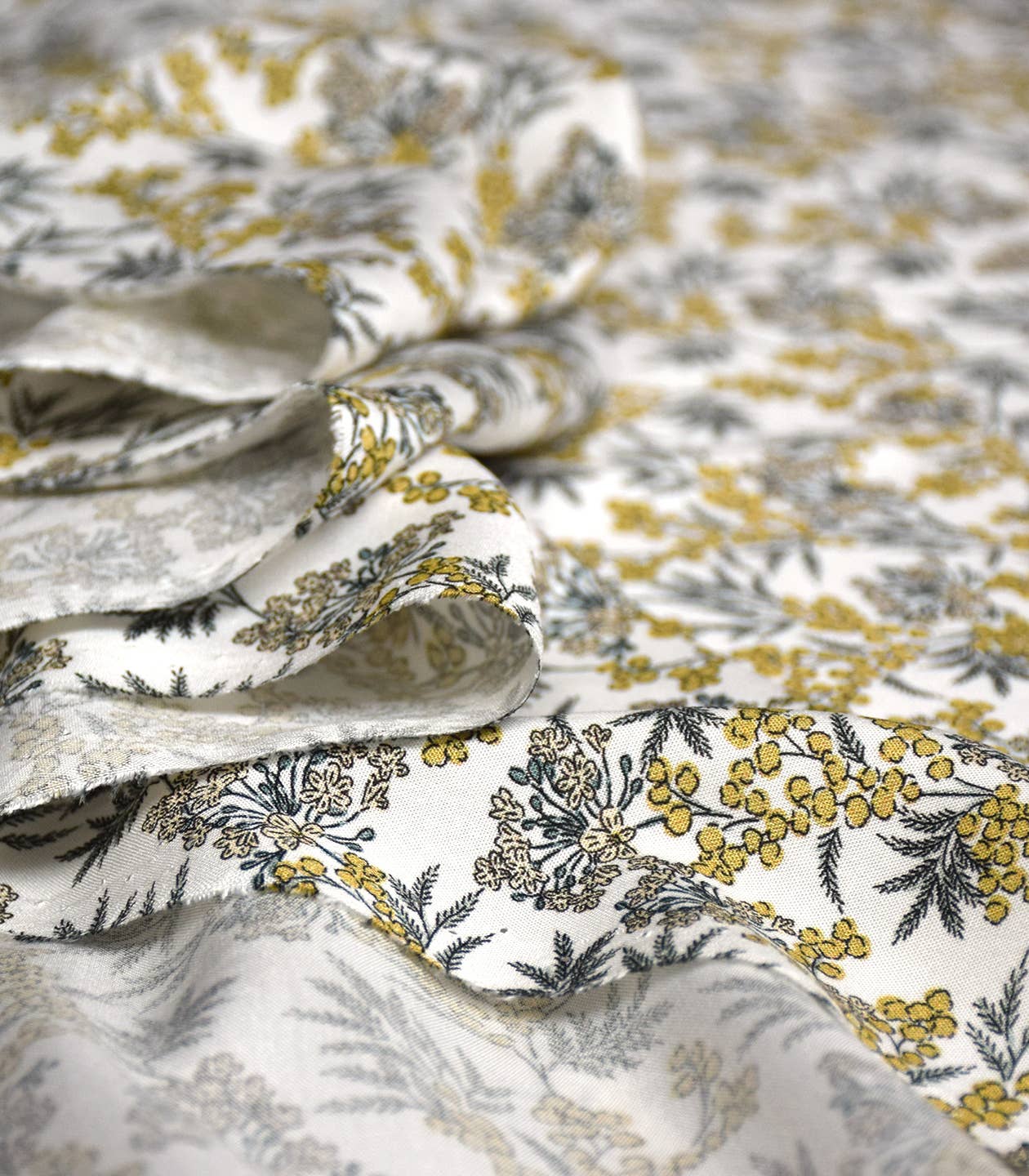 Cousette Winter Berries Viscose Fabric