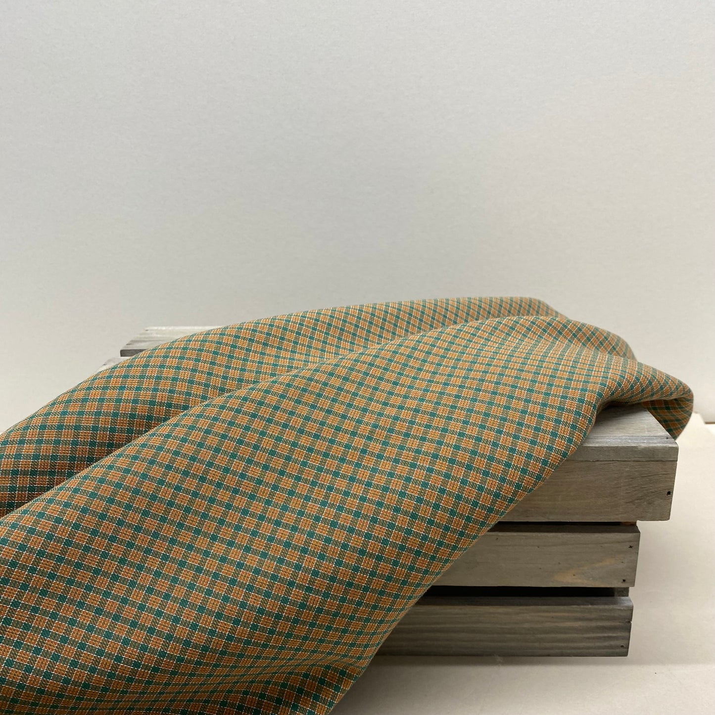 Cousette Moreen Plaid Toffee Cotton Fabric