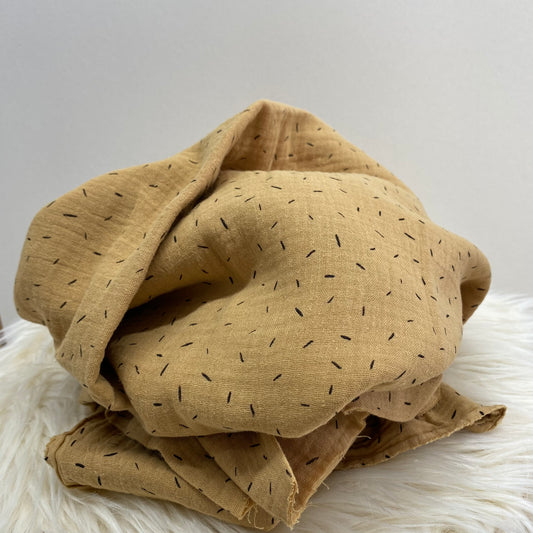 Olivia Double Gauze Fabric Buttermilk