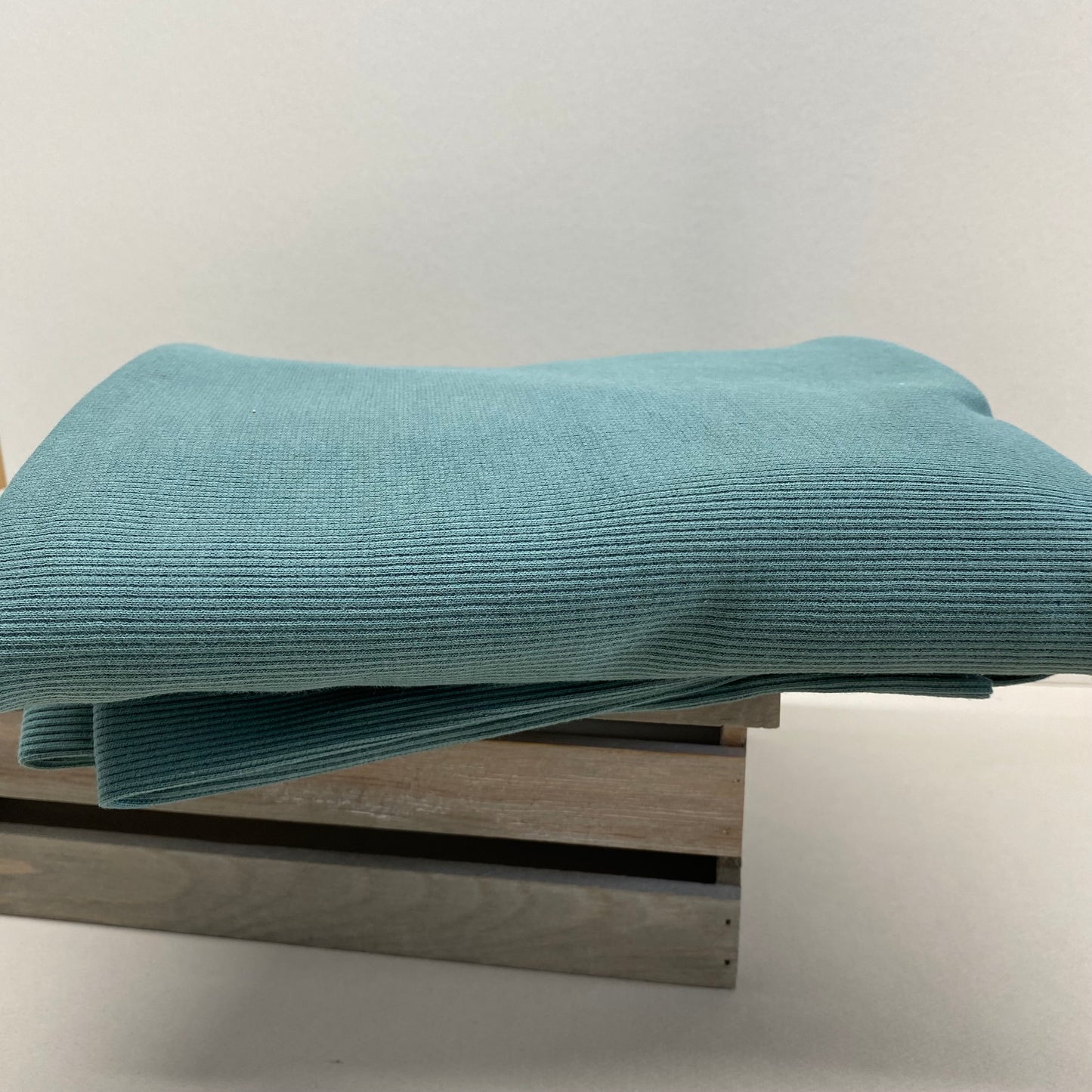 Skinny Ribbed Jersey Knit Ocean Green
