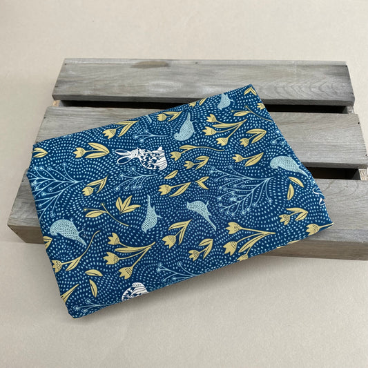 Art Gallery Nesting Season Night Cotton Poplin FAT QUARTER