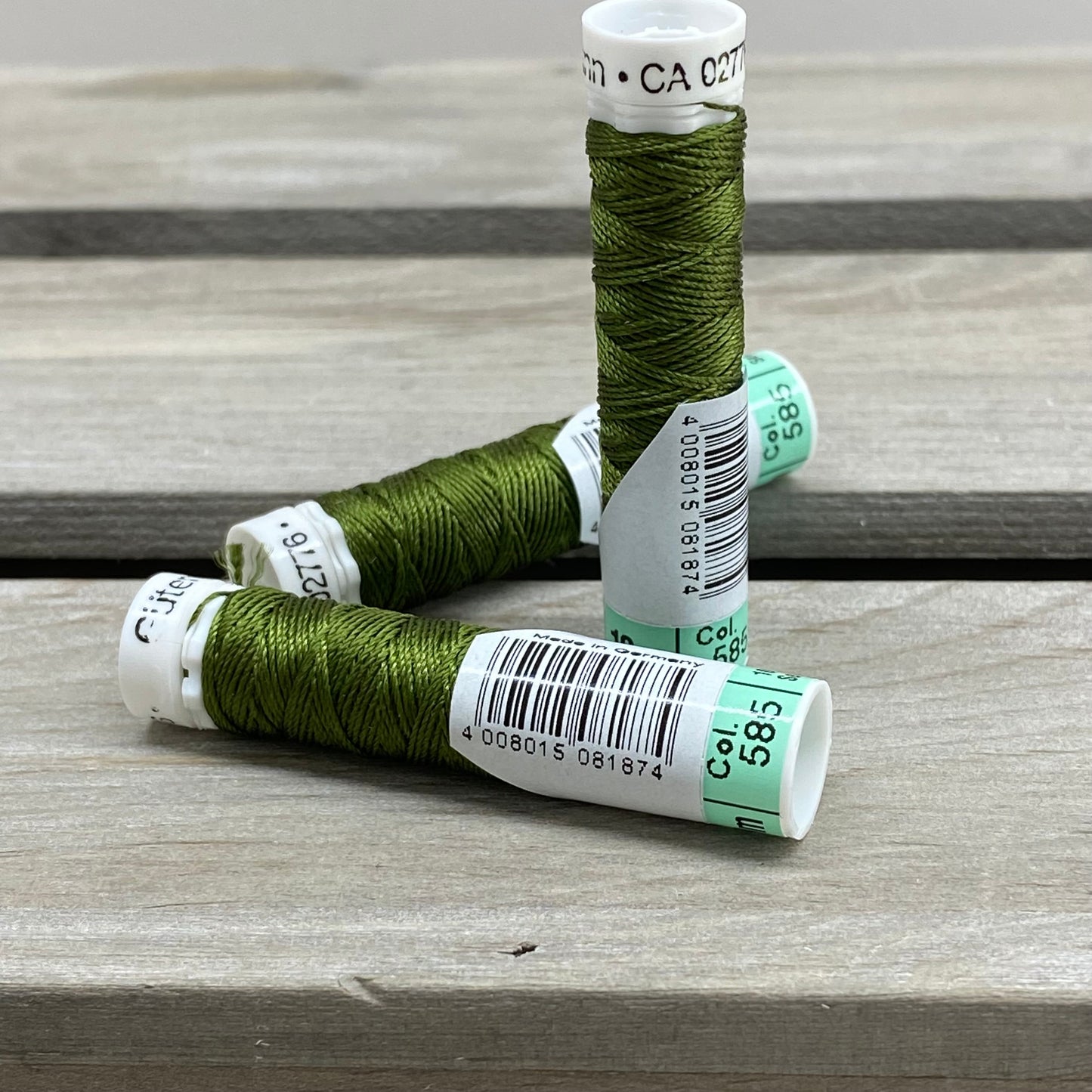Gütermann Silk Buttonhole Twist Thread 10m Reel