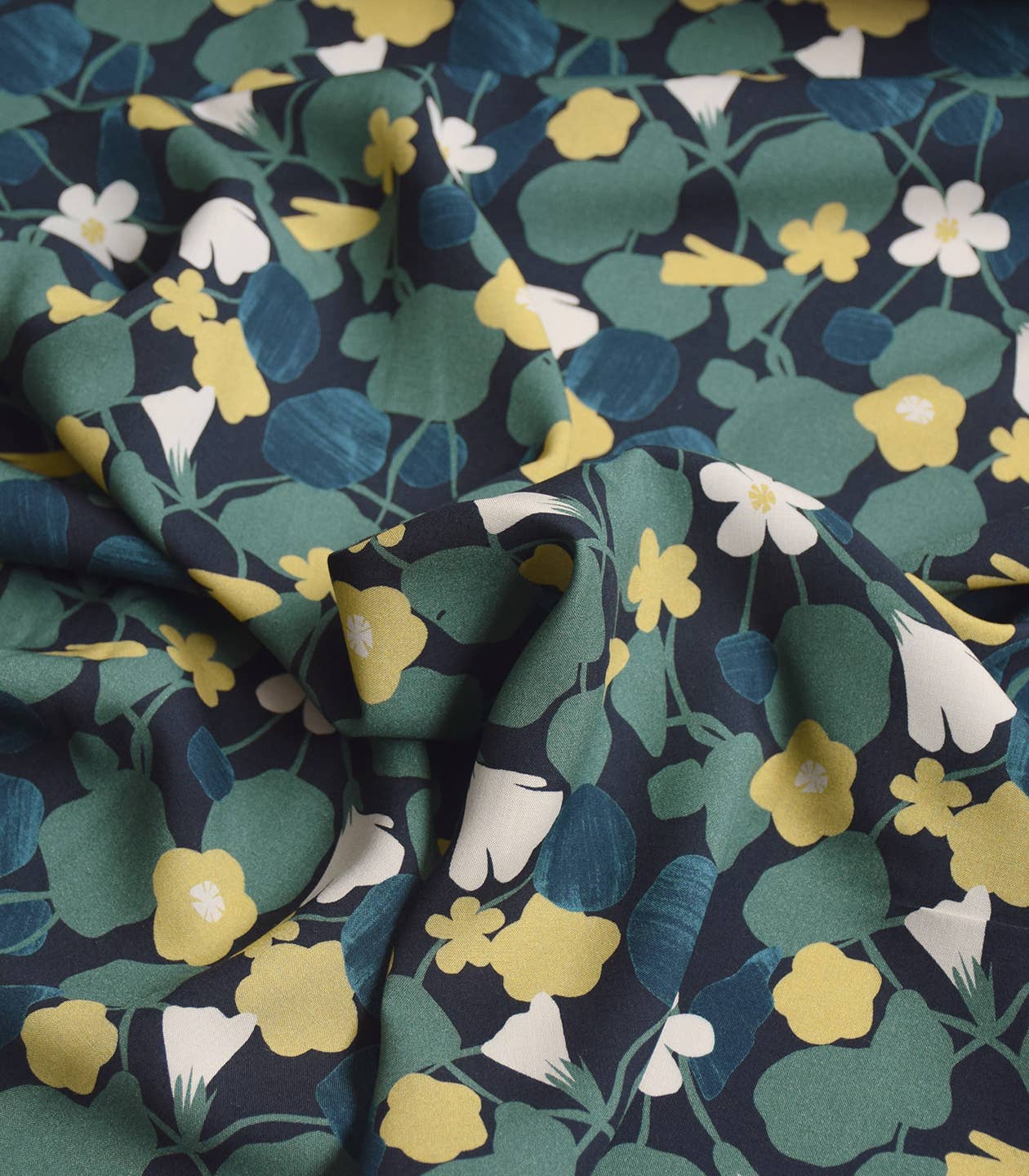 Cousette Capucine Flowers Viscose Fabric 1.5m