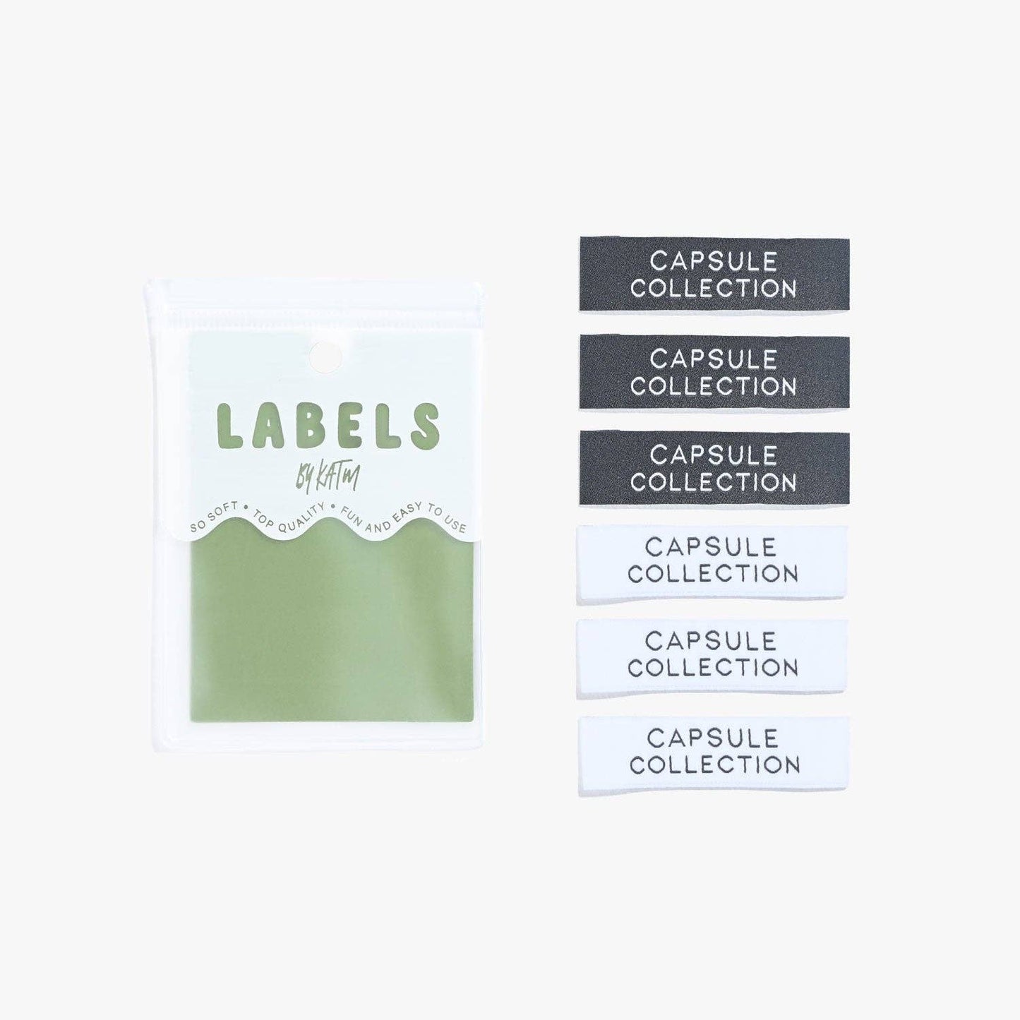 Capsule Collection Labels by Kylie and the Machine
