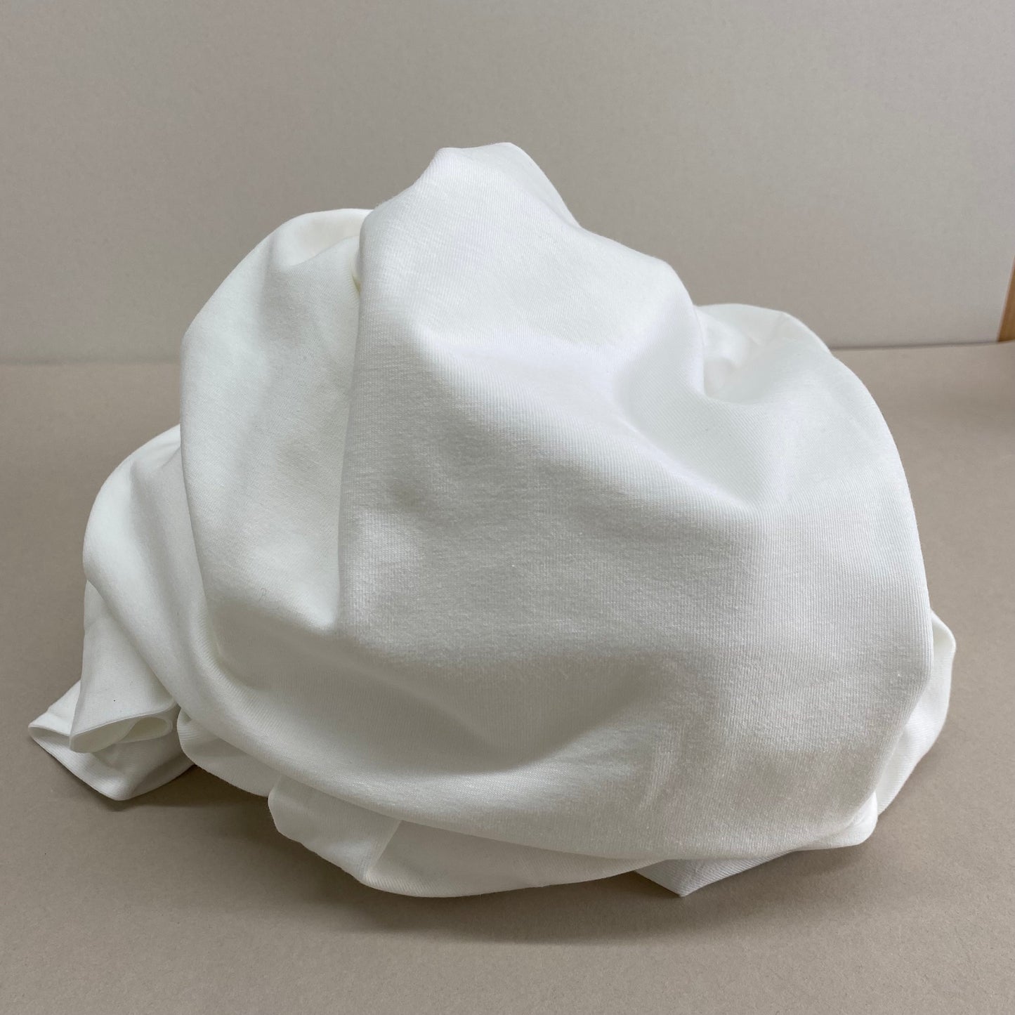 Thandi Cotton Jersey Knit Fabric Vanilla Ice