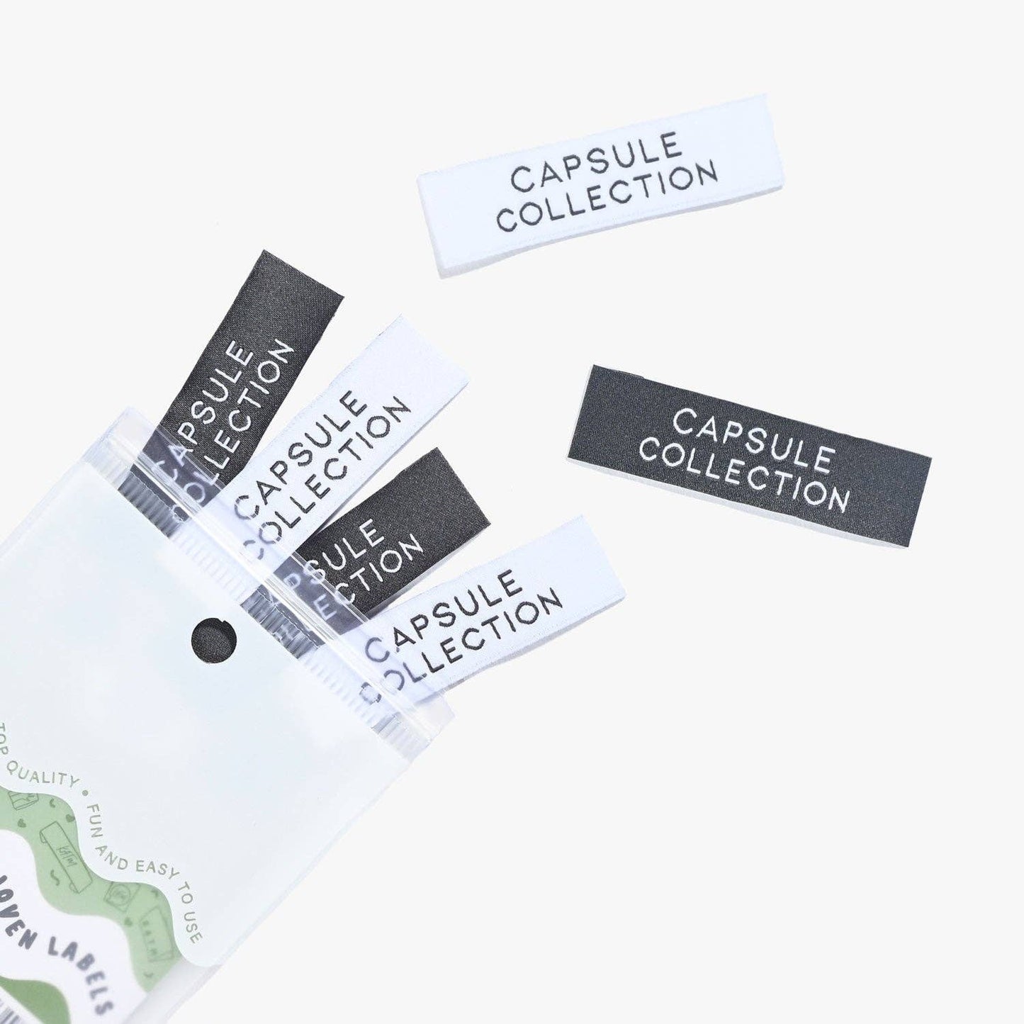 Capsule Collection Labels by Kylie and the Machine