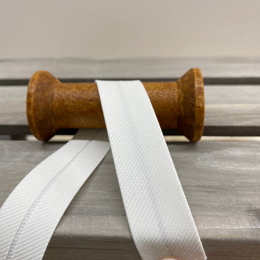 Oatmeal Stripe Cotton Bias Binding 30mm