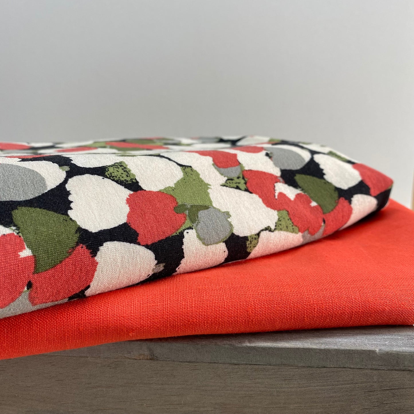 Francesca Linen Dressmaking Fabric Orangeade 1m