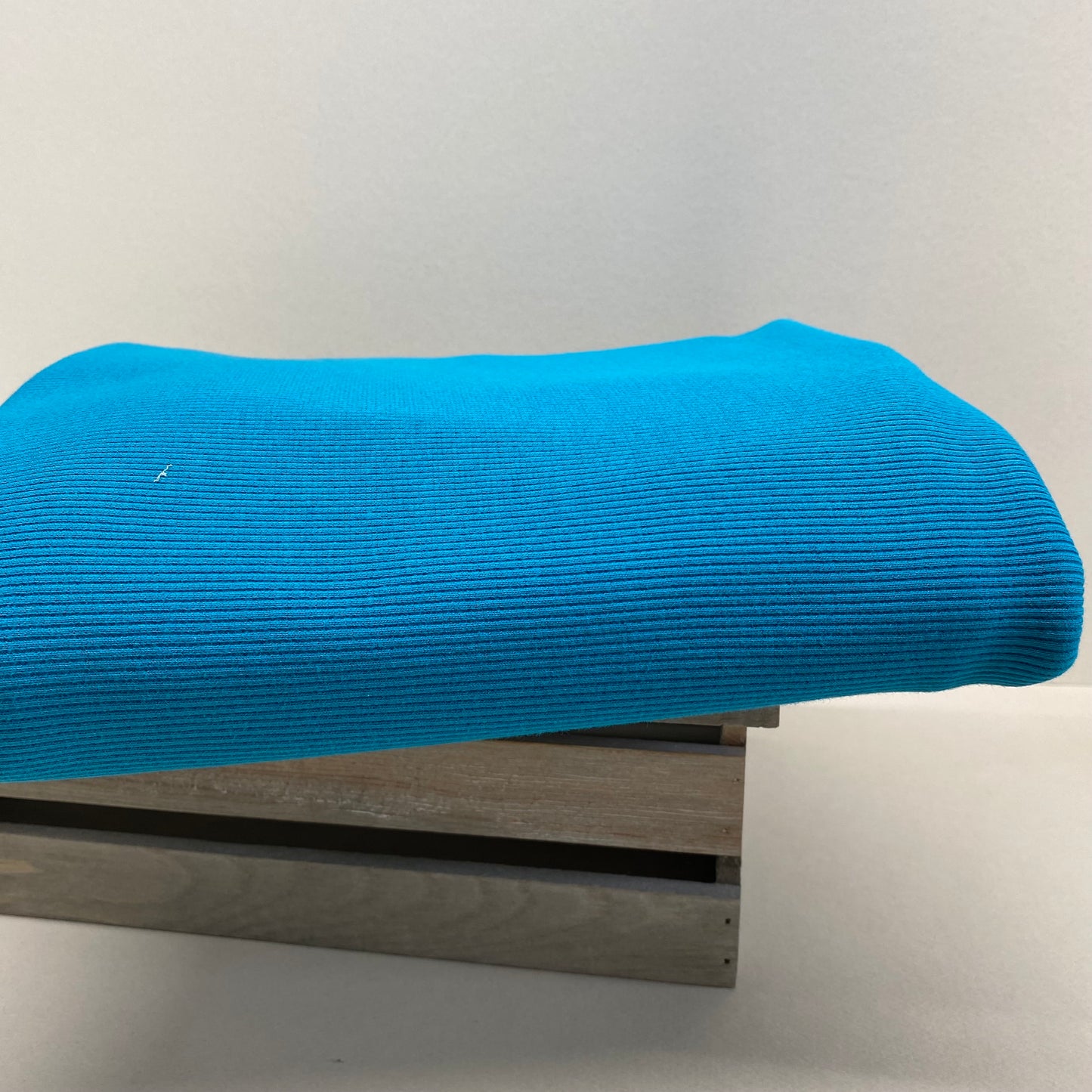 Skinny Ribbed Jersey Knit Bondi Blue