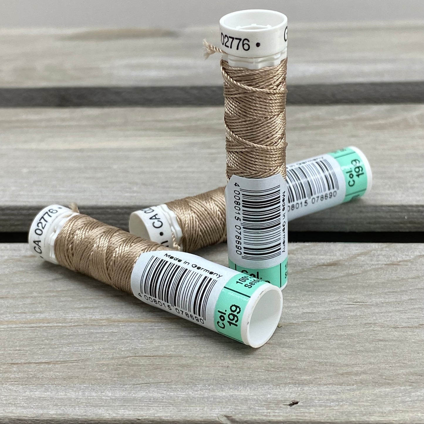 Gütermann Silk Buttonhole Twist Thread 10m Reel