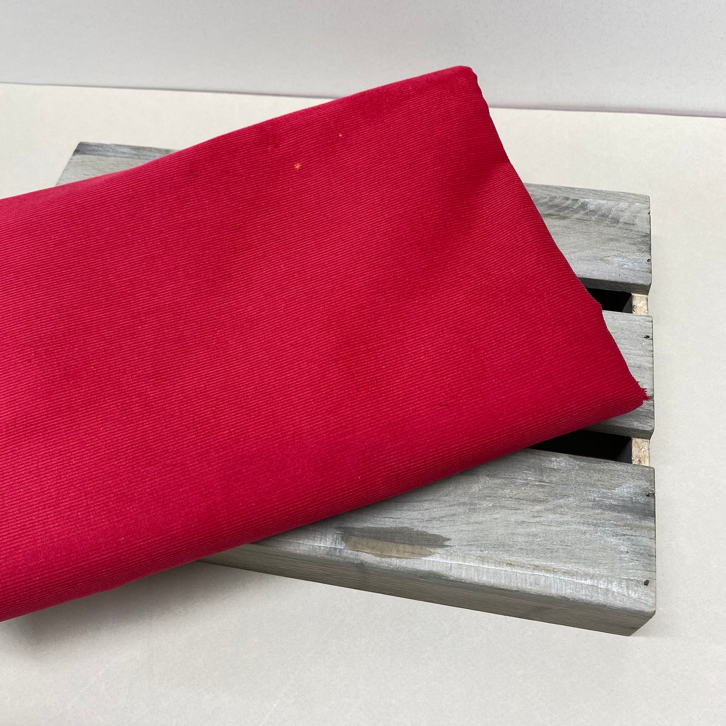 Emma Corduroy Fabric Cherry 2.5m