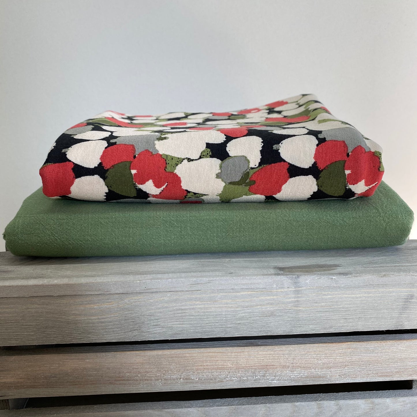 Abstract Orchard Viscose Jersey