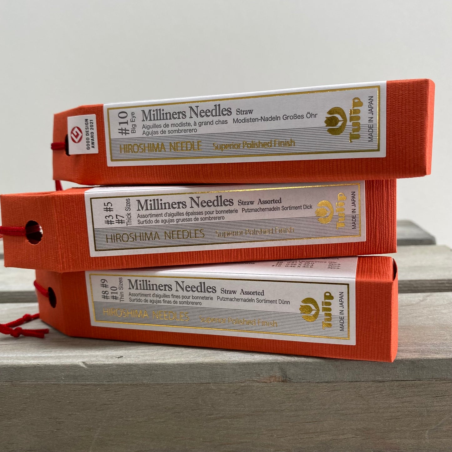 Tulip Hiroshima Millinery Straw Needles