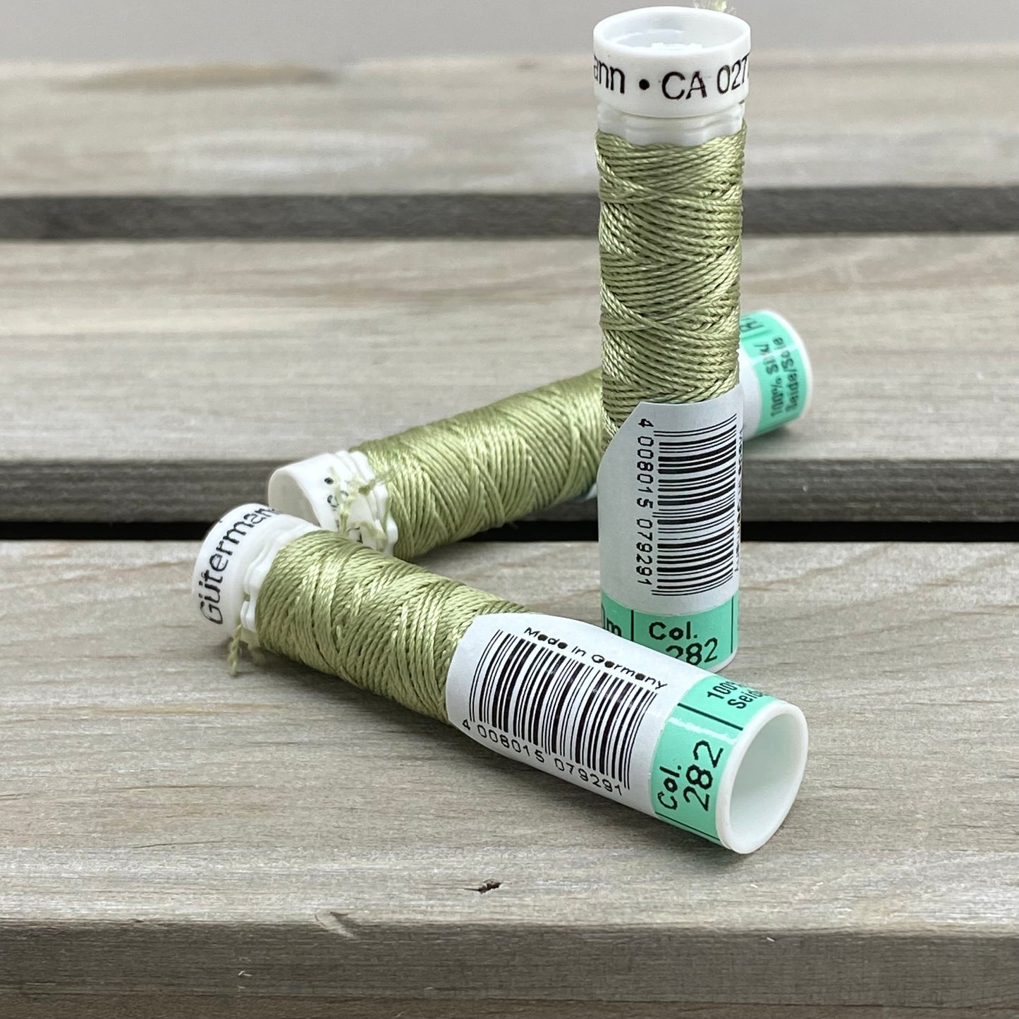 Gütermann Silk Buttonhole Twist Thread 10m Reel