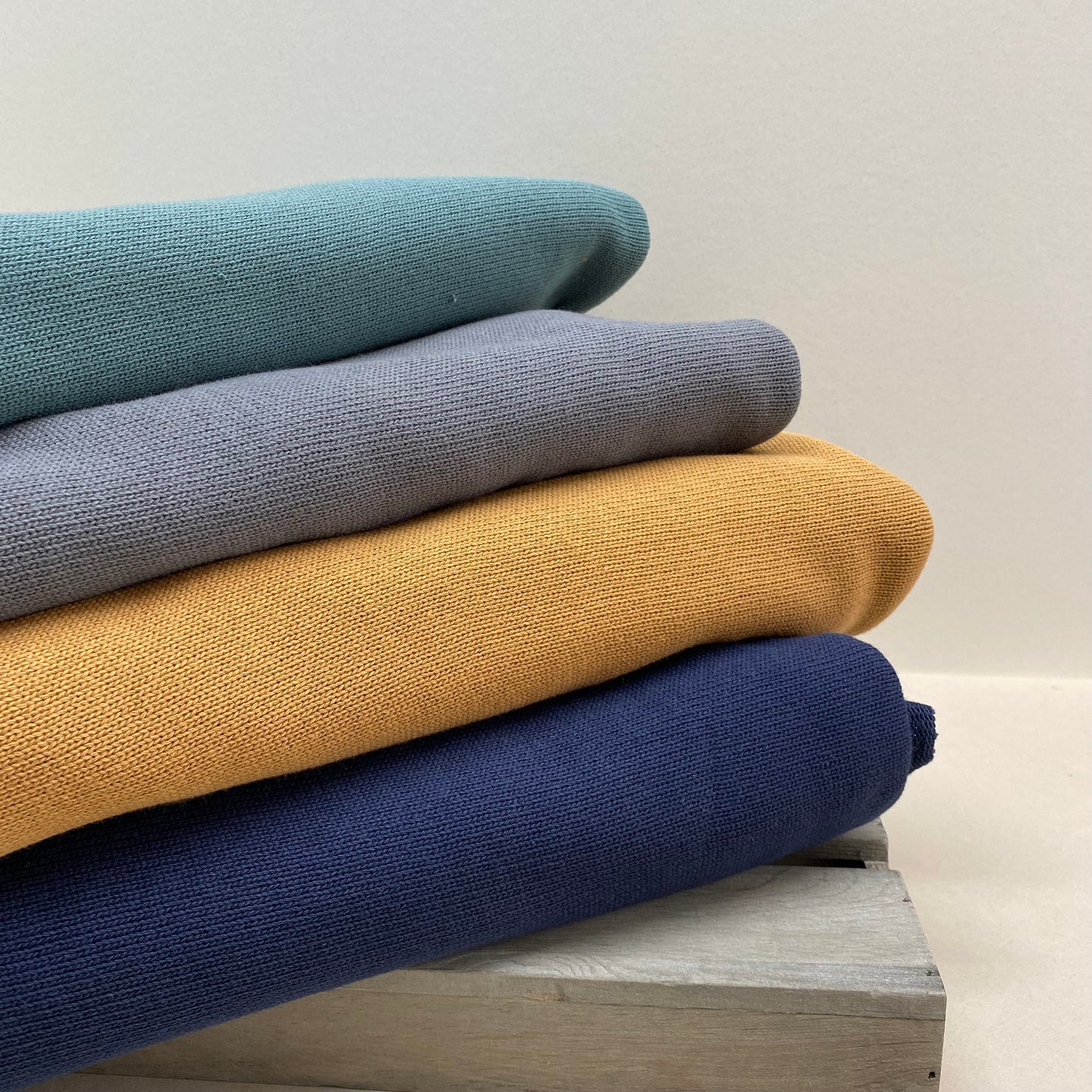 Wanda Cotton Sweater Knit Fabric Toffee