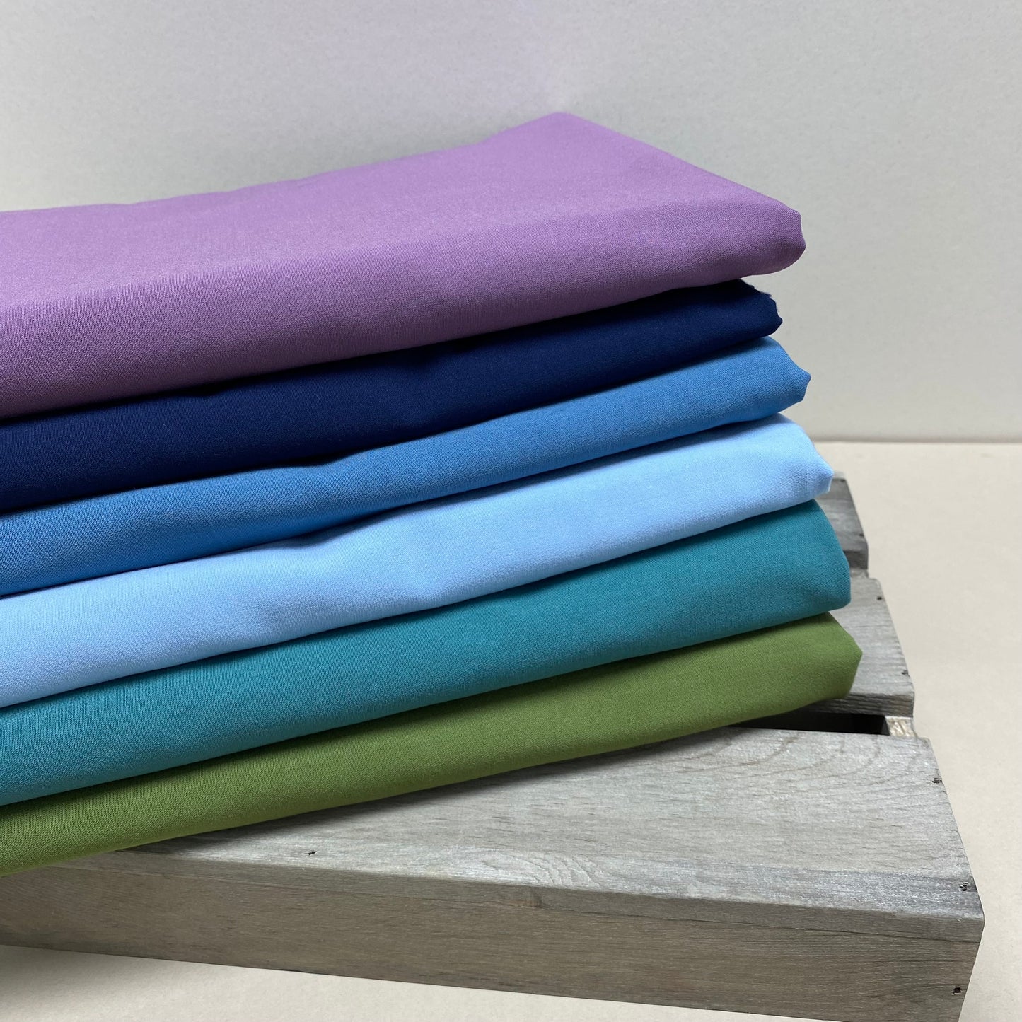 Viscose Stretch Poplin Washed Denim