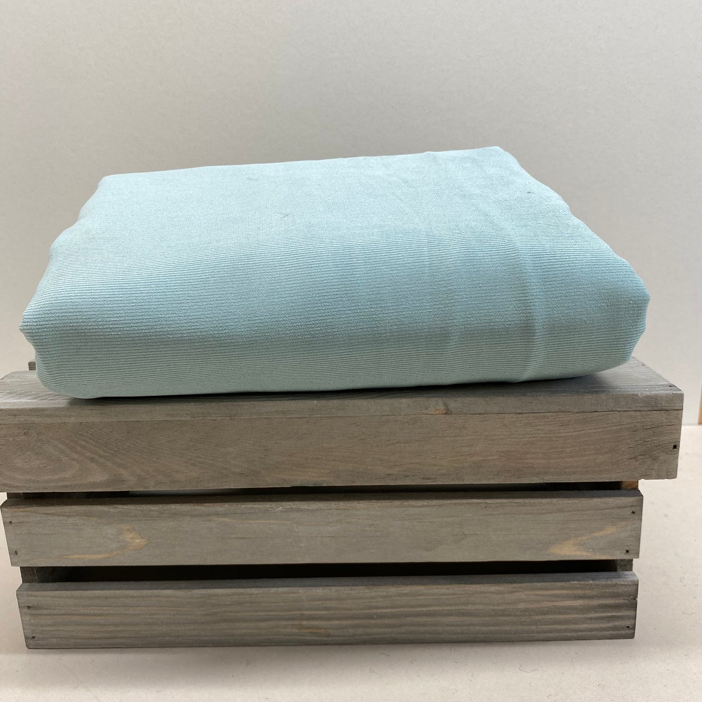 Emma Corduroy Fabric Pale Aqua 2.55m