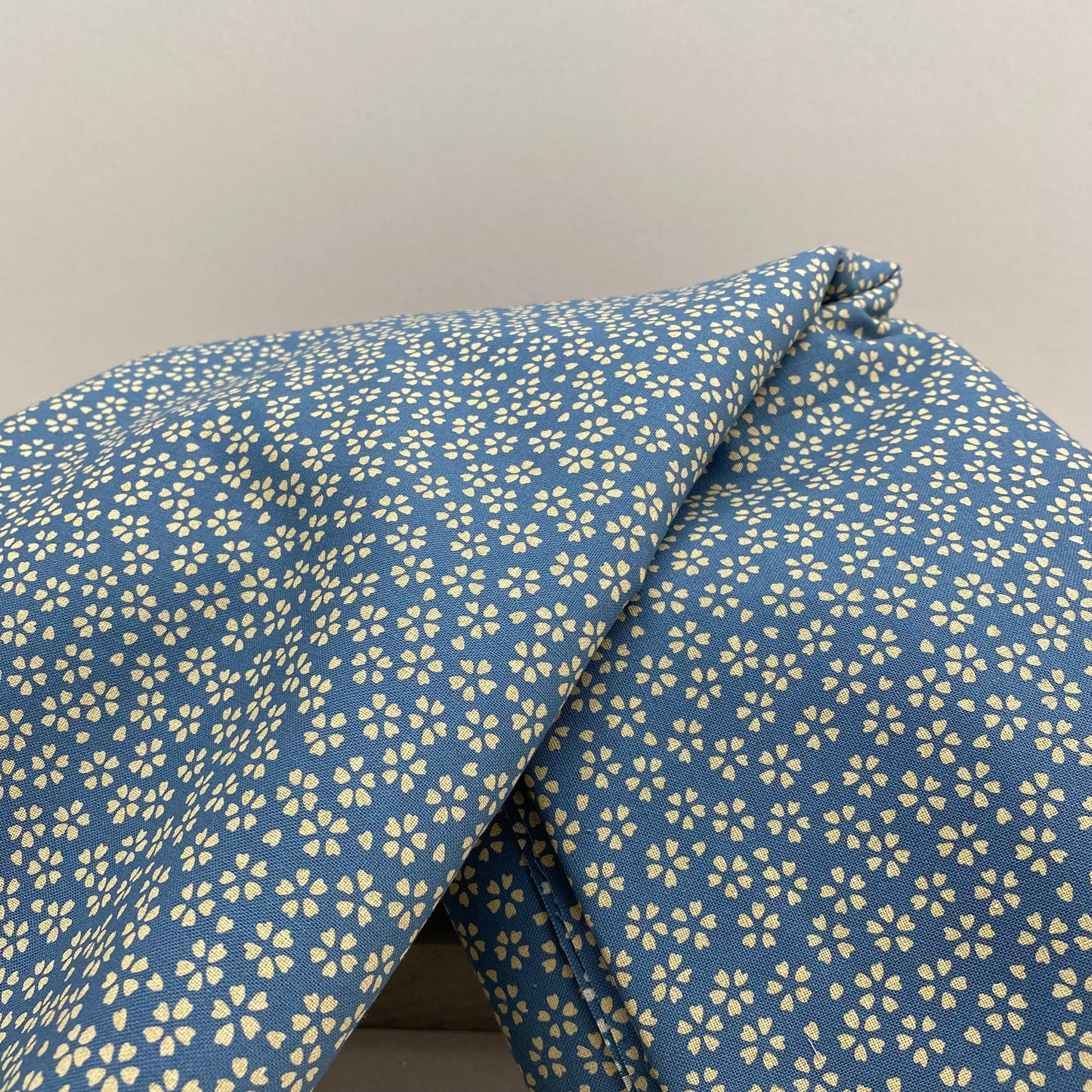 Sevenberry Kasuri Floral Cotton Print 2m