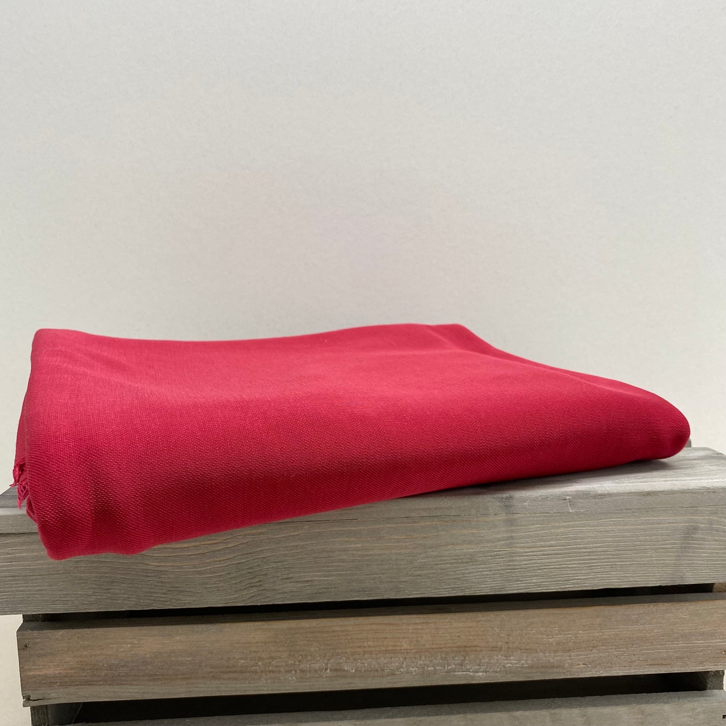 Bella Modal Jersey Fabric Carmine Red 1m