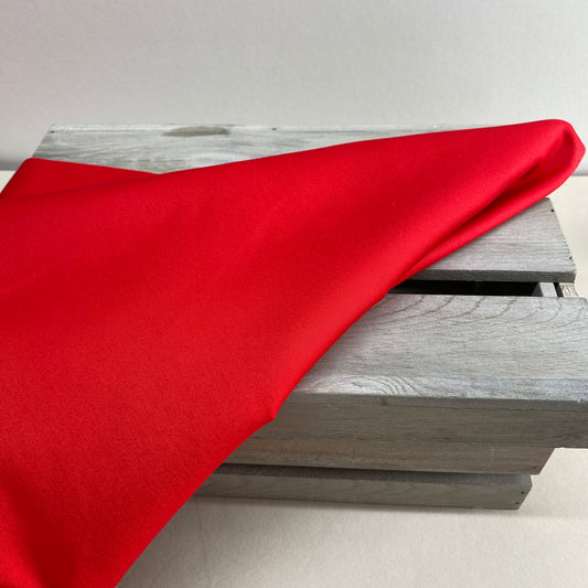 Poppy Stretch Cotton Sateen