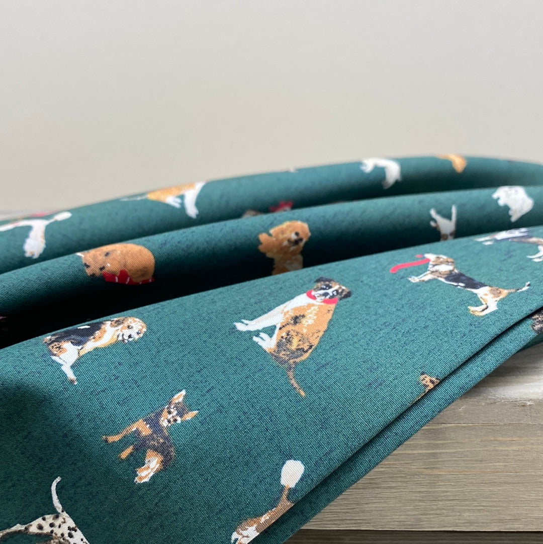 Art Gallery Santa’s Good List Cotton Poplin