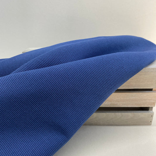 Skinny Ribbed Jersey Knit Navy