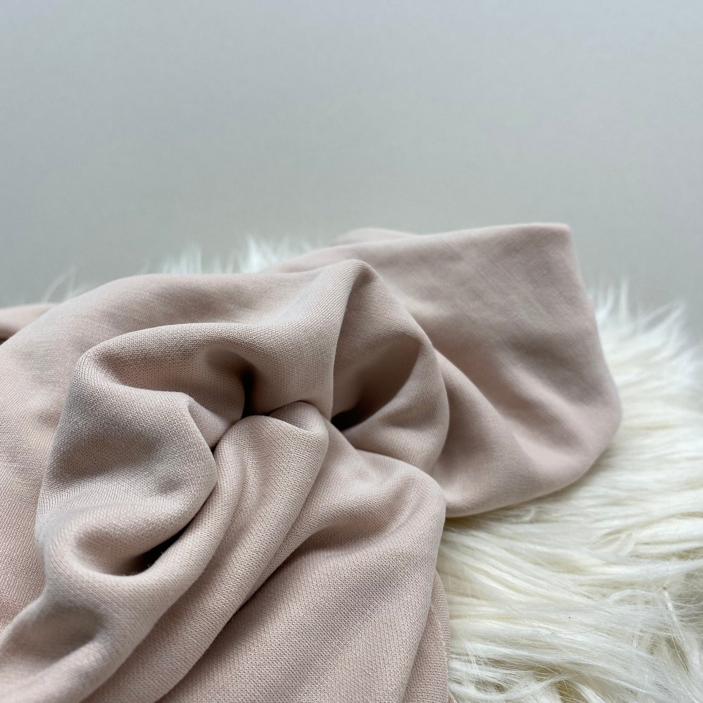 Bella Modal Jersey Fabric Nude 2.3m