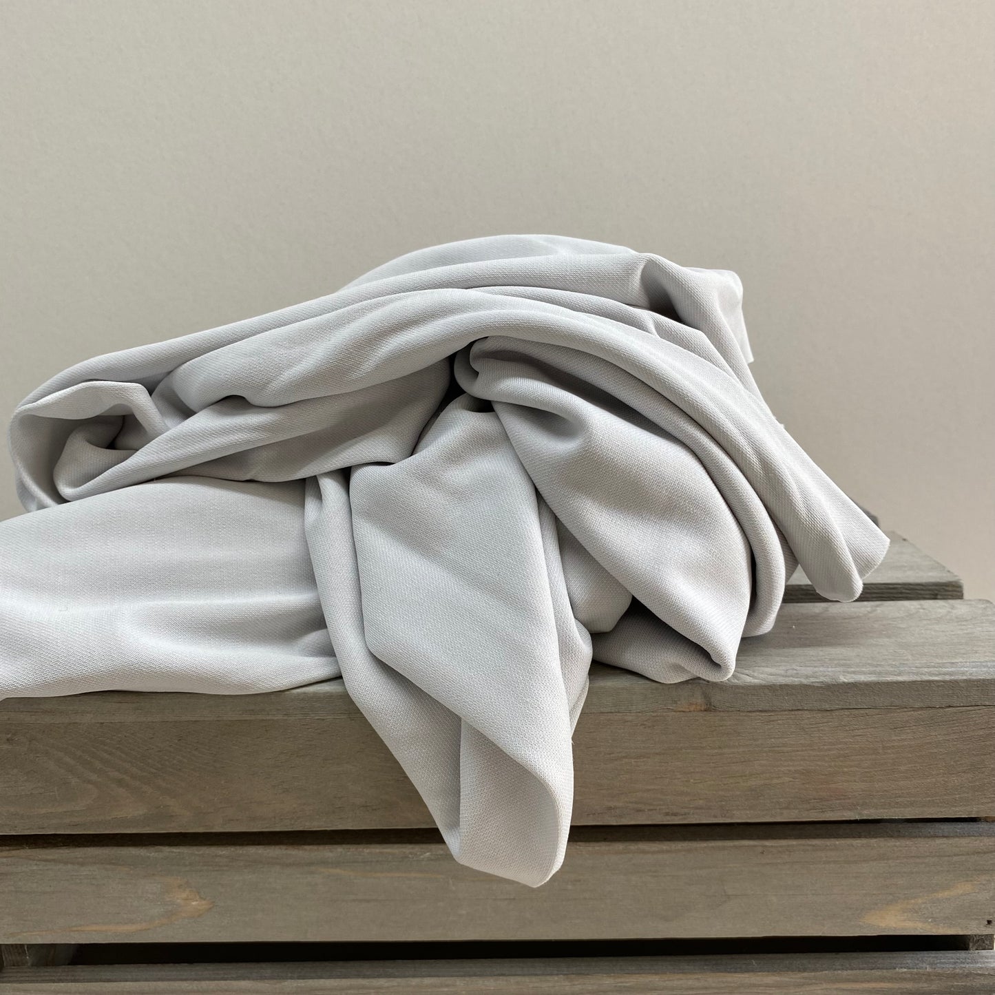 Bella Modal Jersey Fabric Silver 0.4m