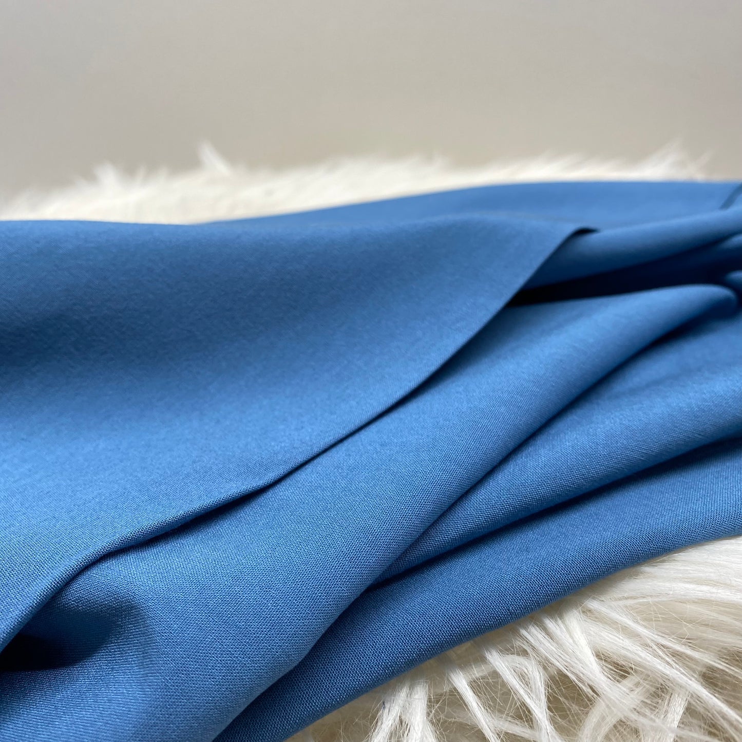 Viscose Stretch Poplin Washed Denim
