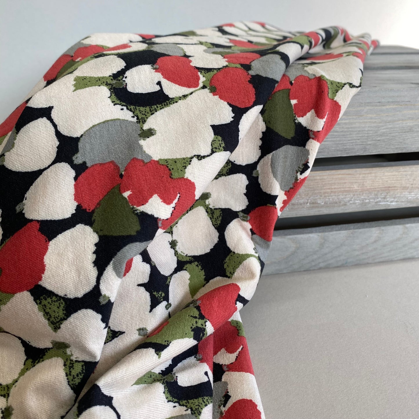 Abstract Orchard Viscose Jersey