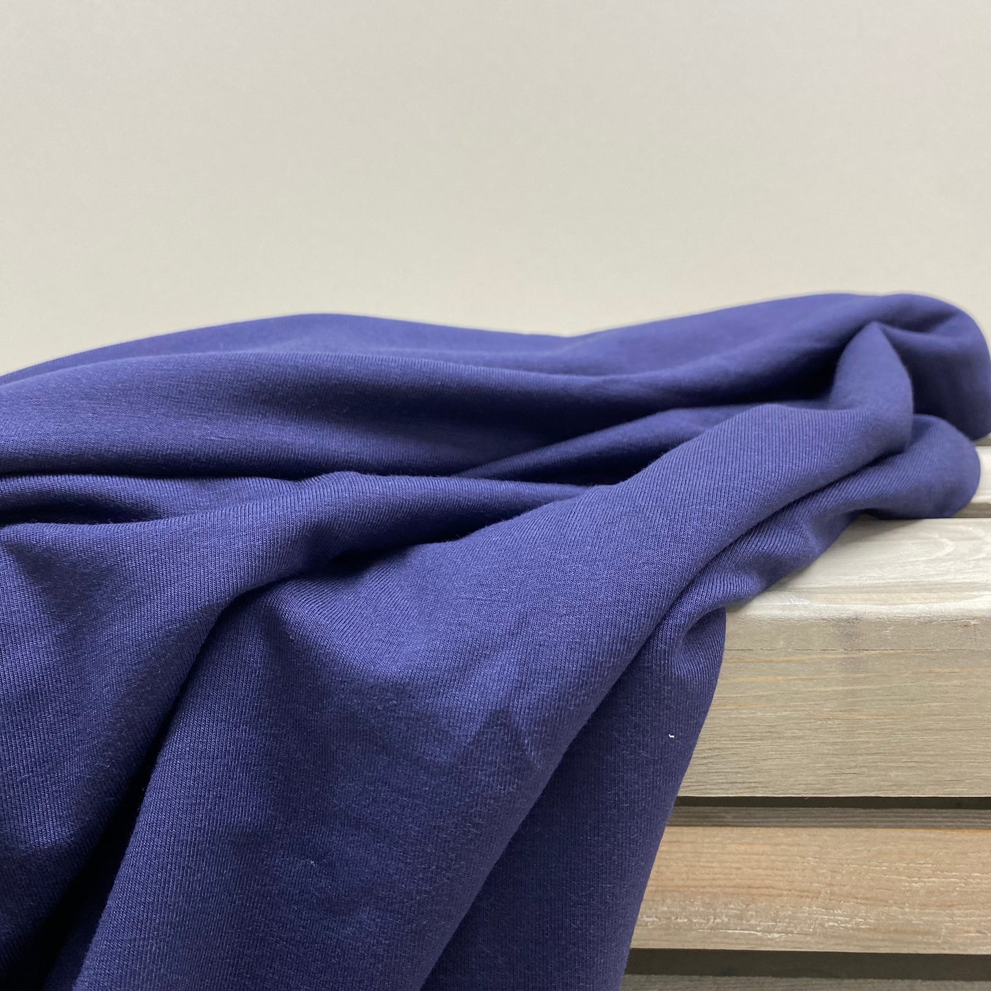 Bamboo Jersey Fabric Navy 2.3m