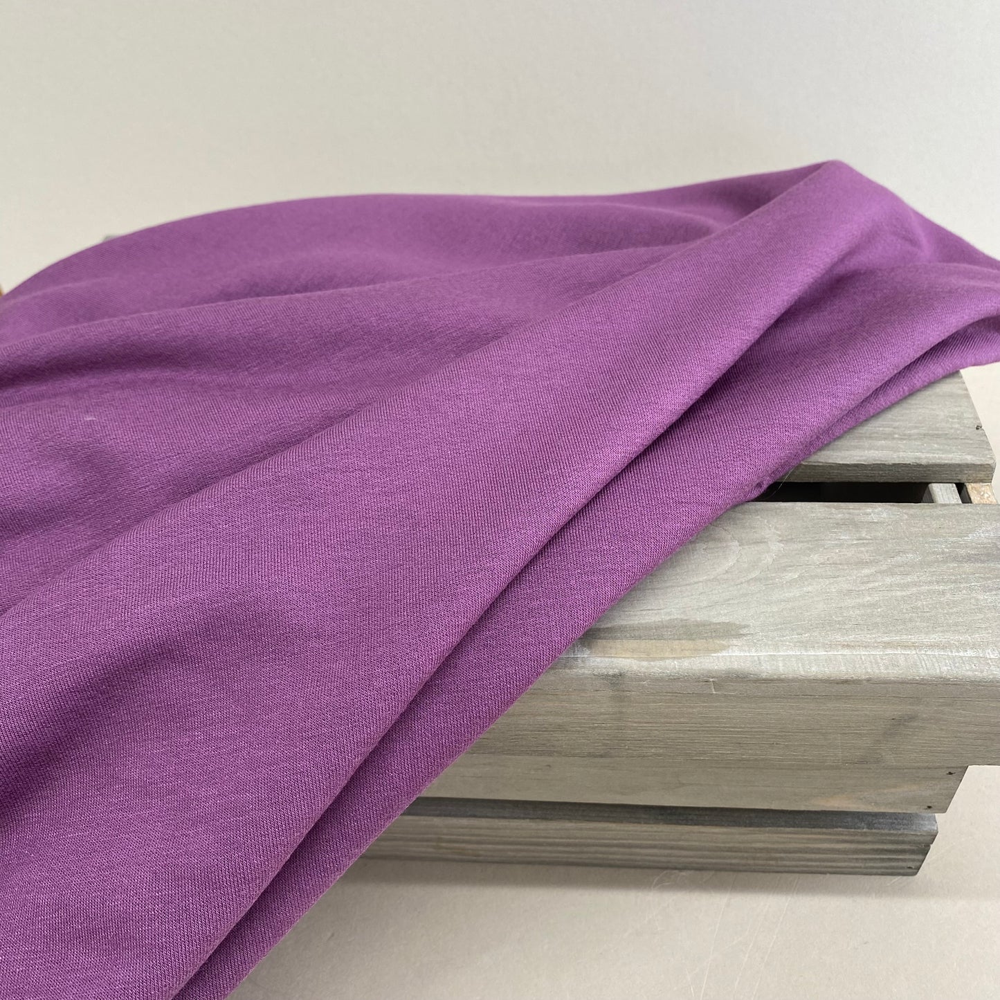 Viscose Sweater Knit Grape 1.6m