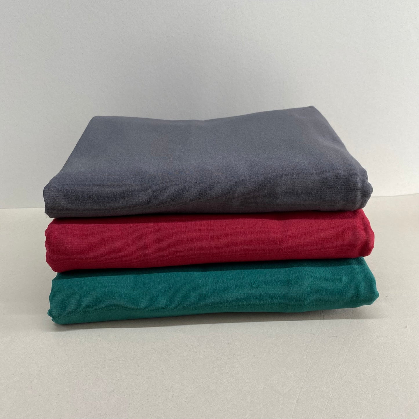 Thandi Cotton Jersey Knit Fabric Gunmetal