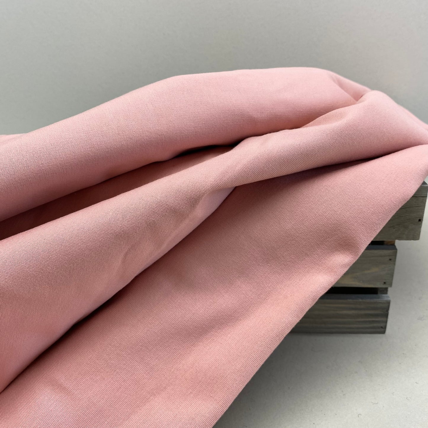 Daisy Brush Backed Sweatshirt Strawberry Pink 1.35m