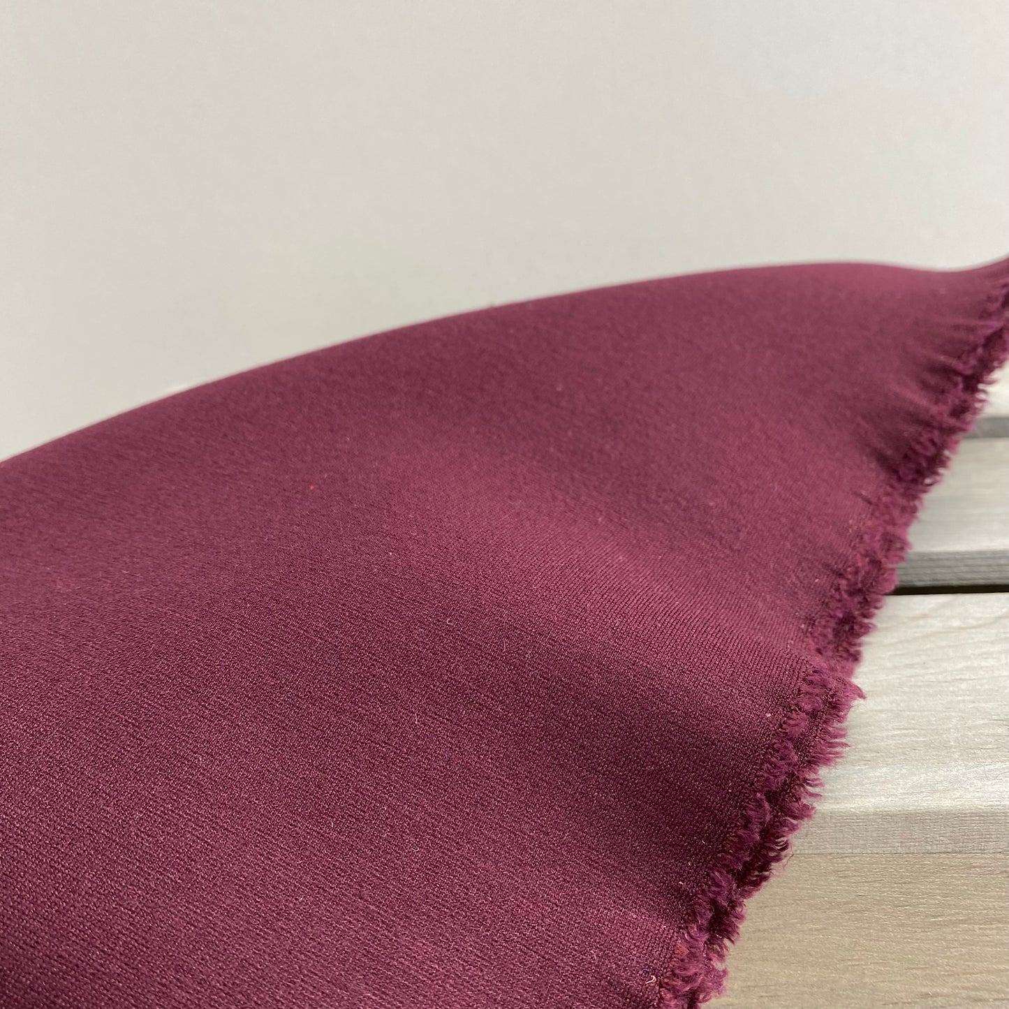 Cassandra Ponte Roma Fabric Maroon 0.9m