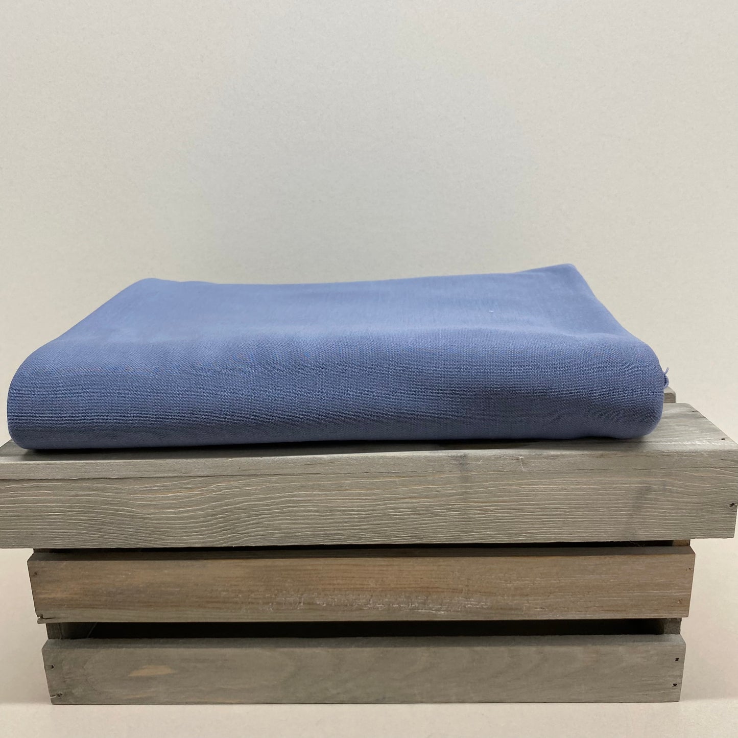 Bella Modal Jersey Fabric Muted Airforce Blue 1.5m Faulty