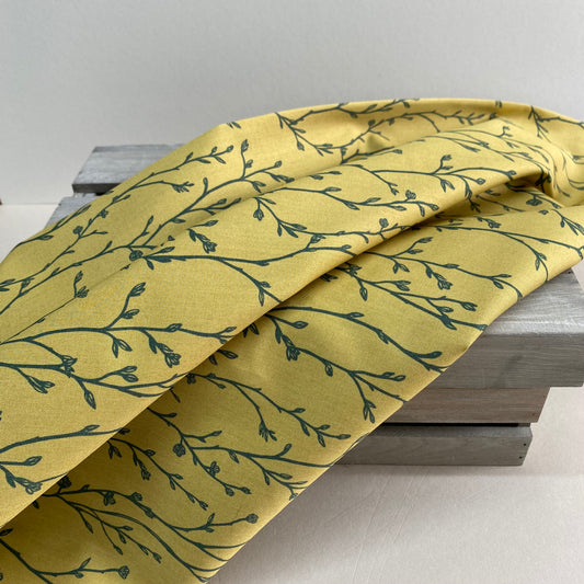 Art Gallery Growing Buds Shadow Cotton Poplin