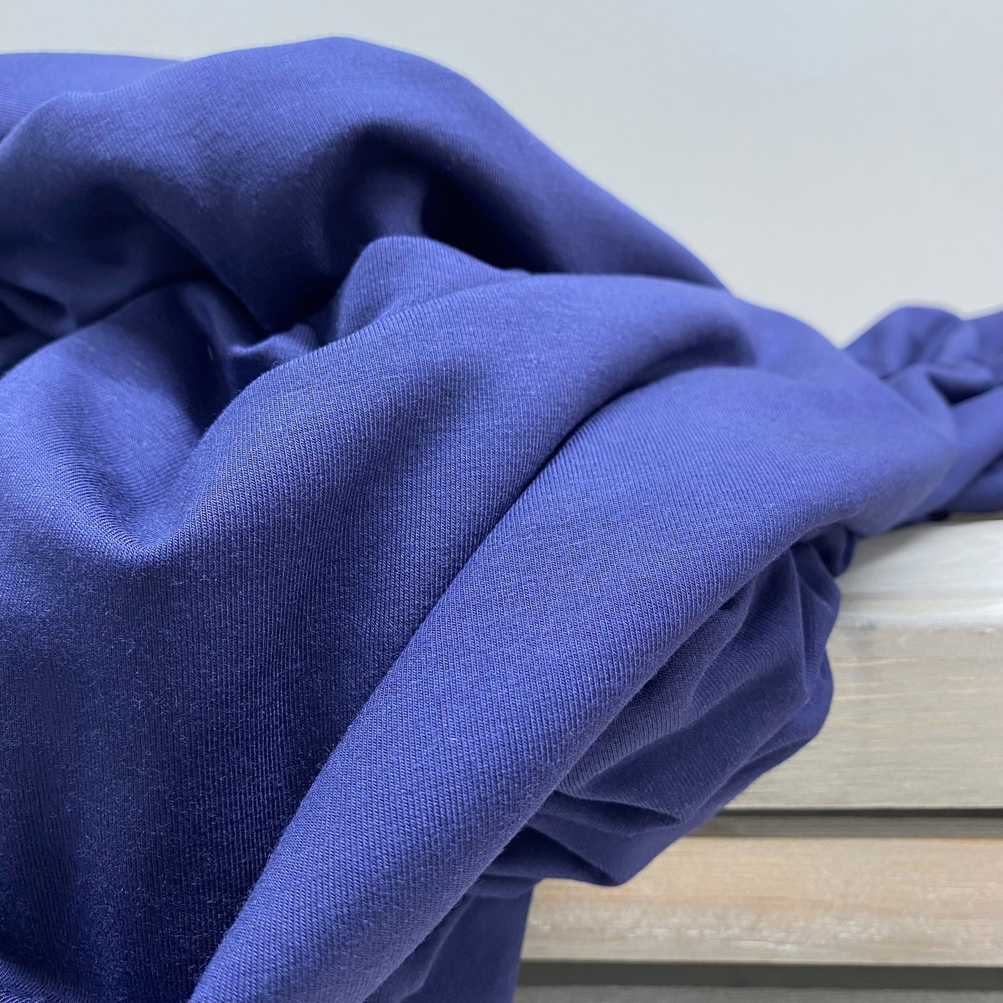 Bamboo Jersey Fabric Navy 2.3m