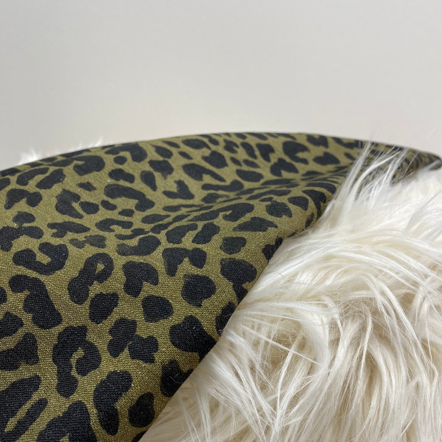 Lady McElroy Woodland Panther Viscose Linen