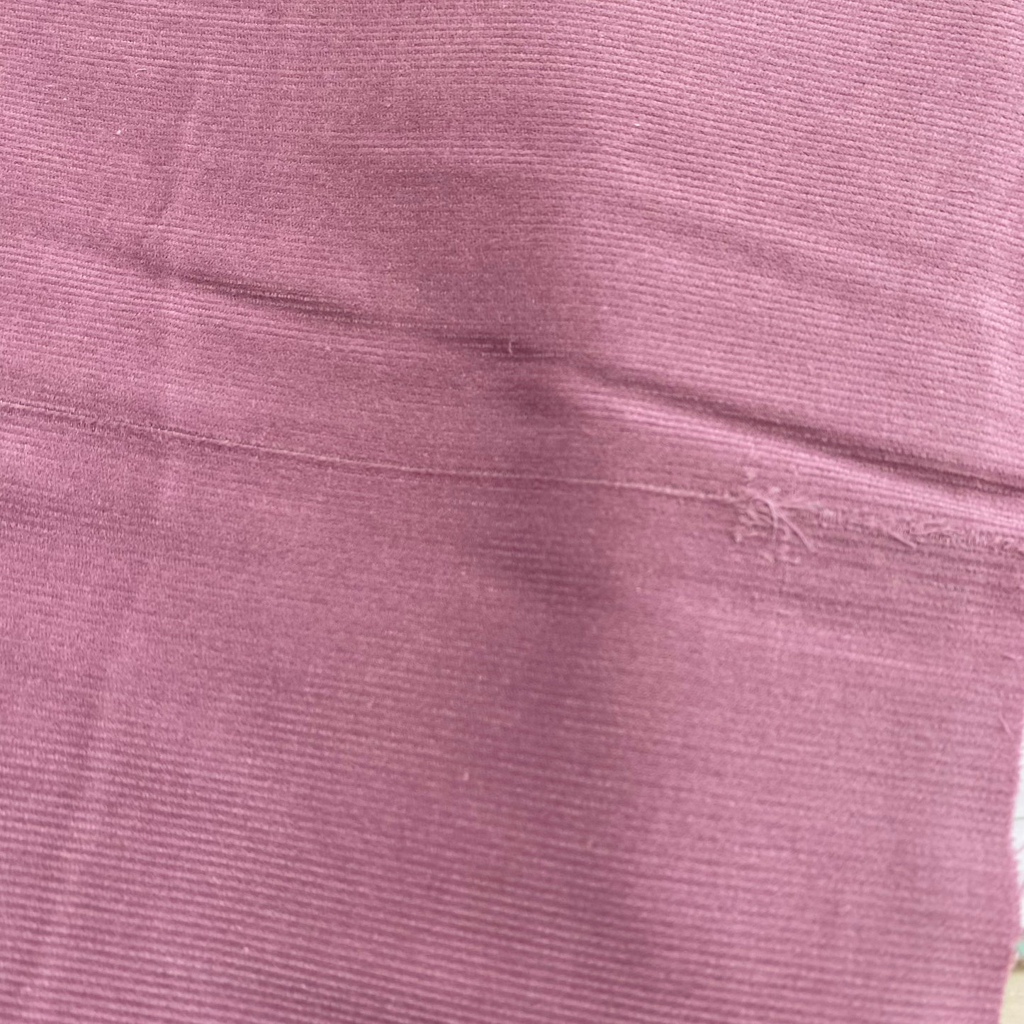 Emma Corduroy Fabric Orchid FAULTY 1m