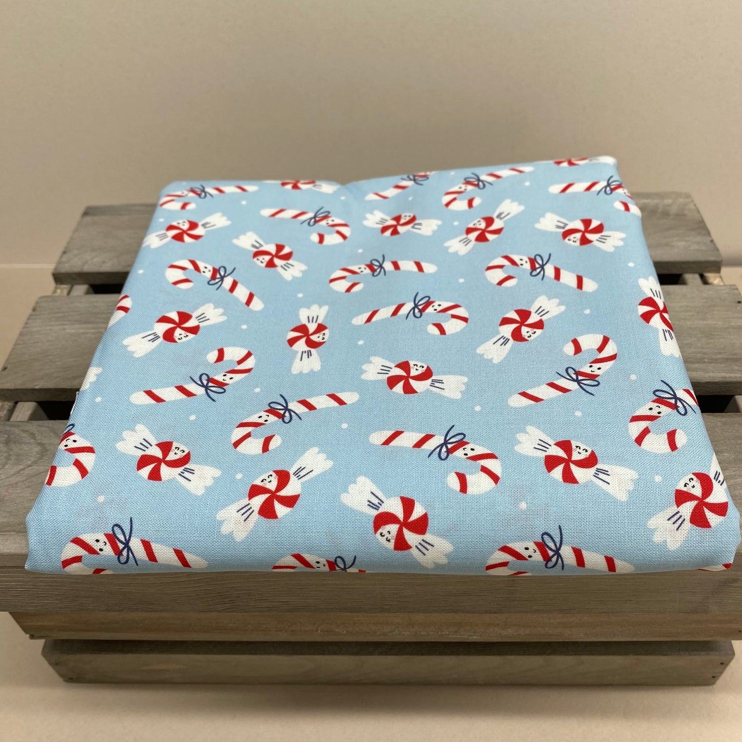 Cloud9 Northerly Organic Cotton Sweet Christmas Roll End Clearance