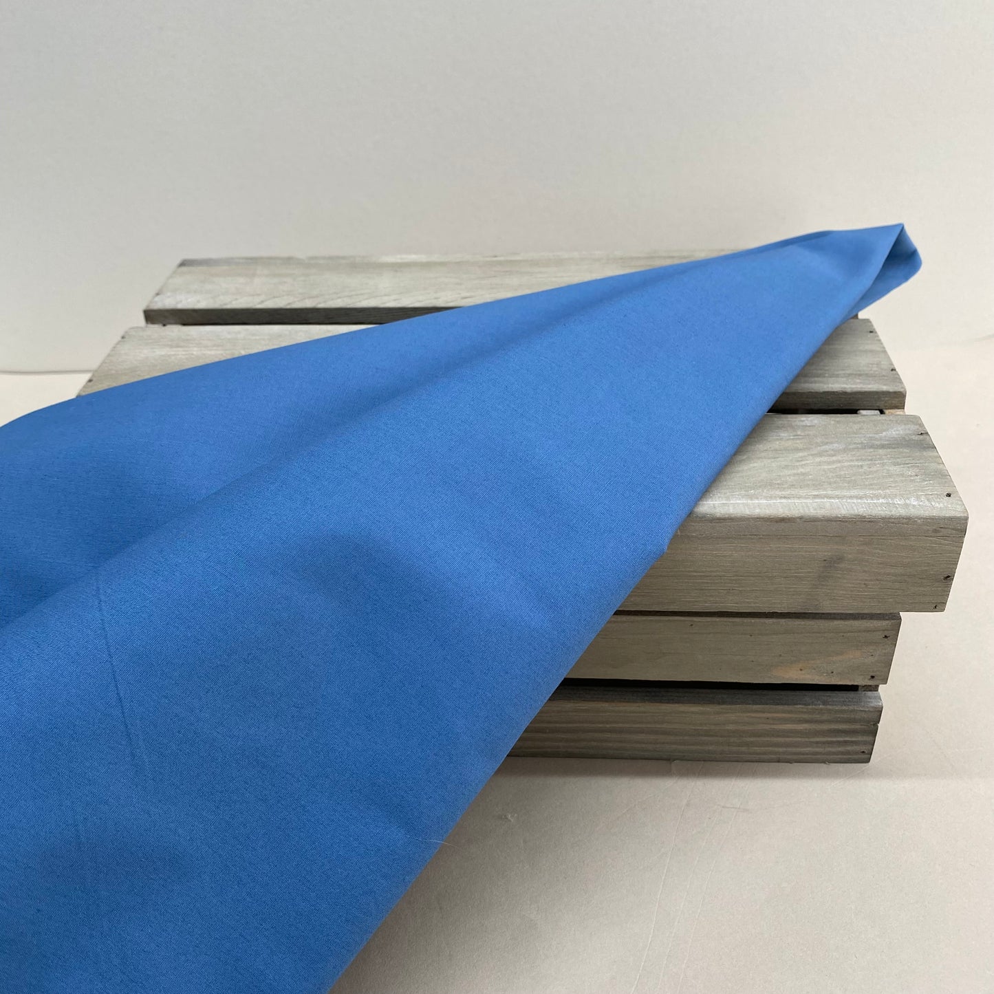 Premium Cotton Poplin Jeans Blue 1.5m