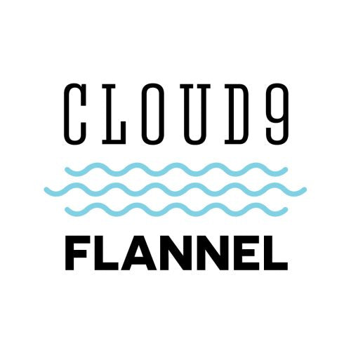 Cloud9 Northerly Organic Cotton Flannel Grey Straws 2.2m
