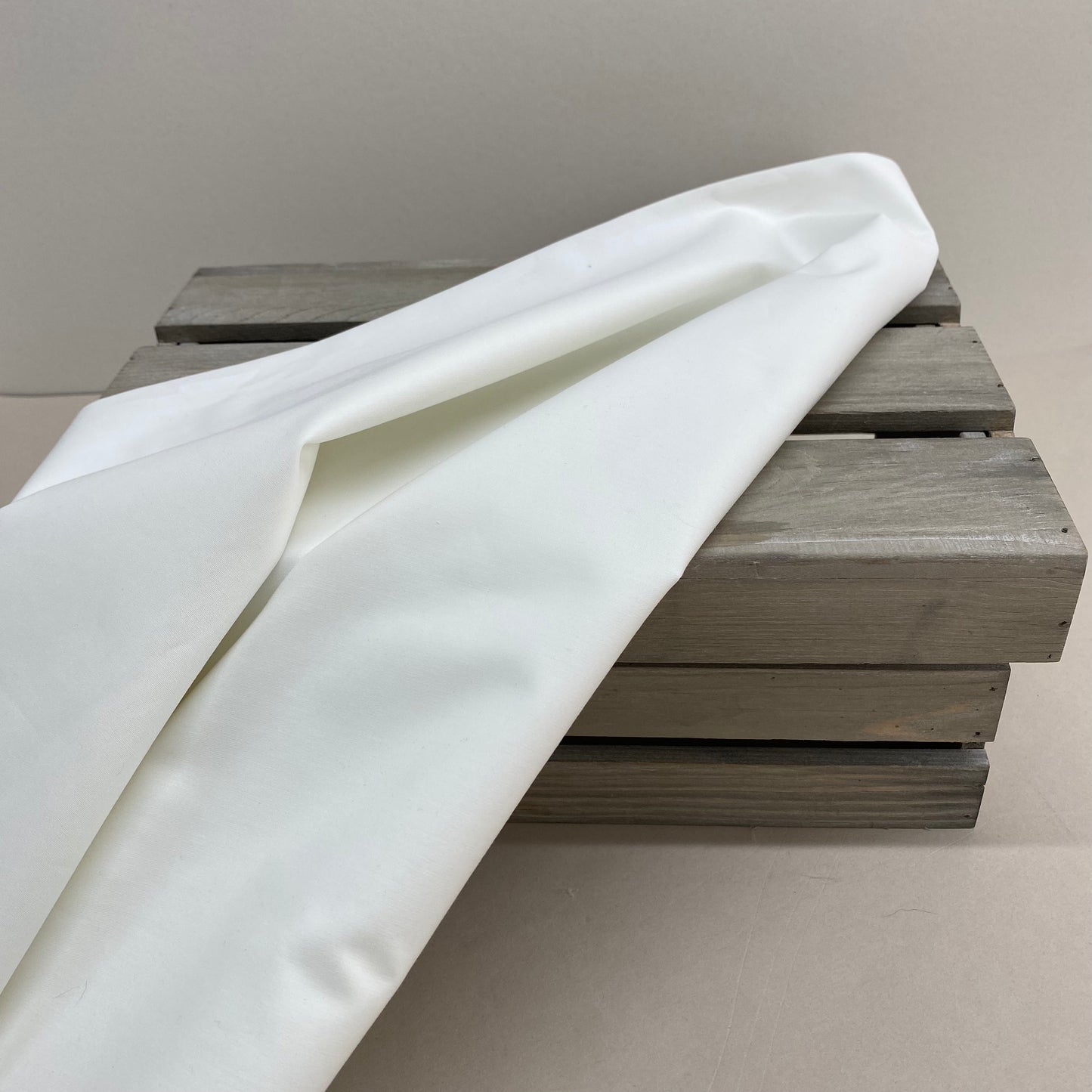 Premium Cotton Poplin Ivory 1.5m
