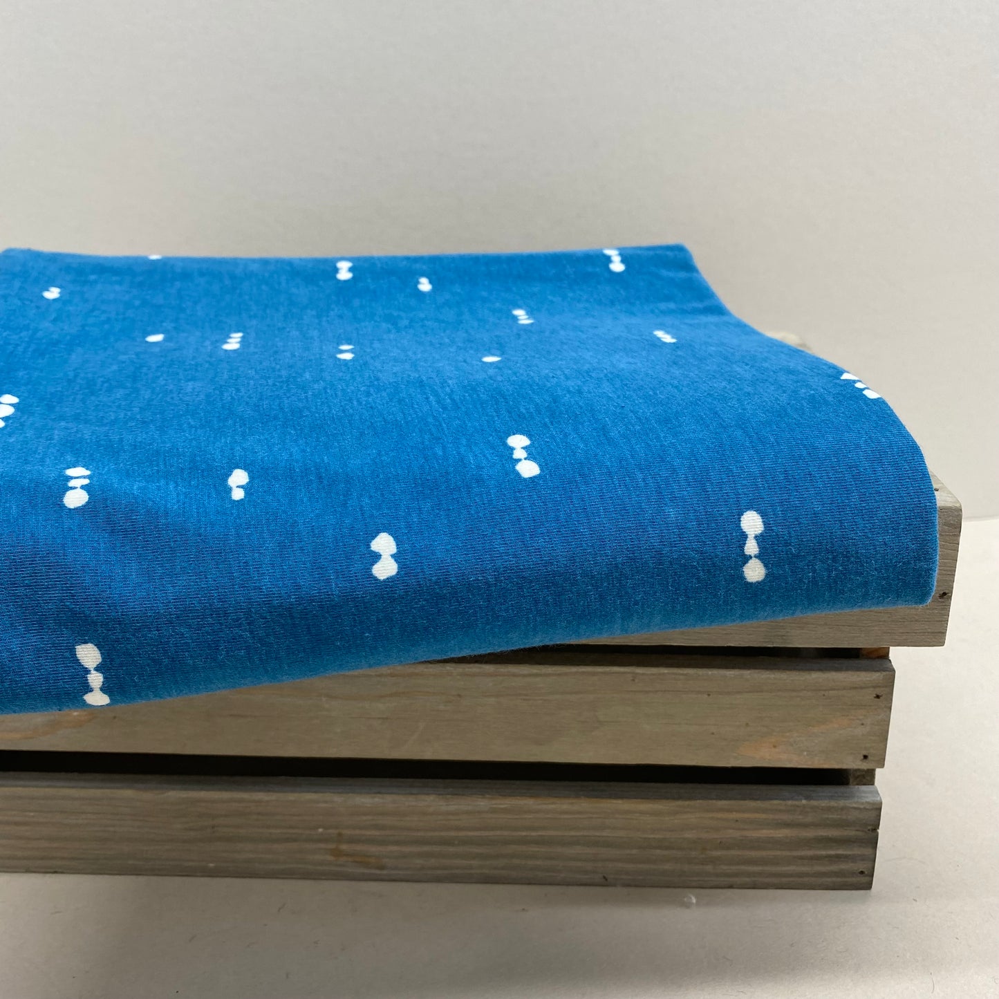 Art Gallery Marine Dot Jersey Knit 0.9m