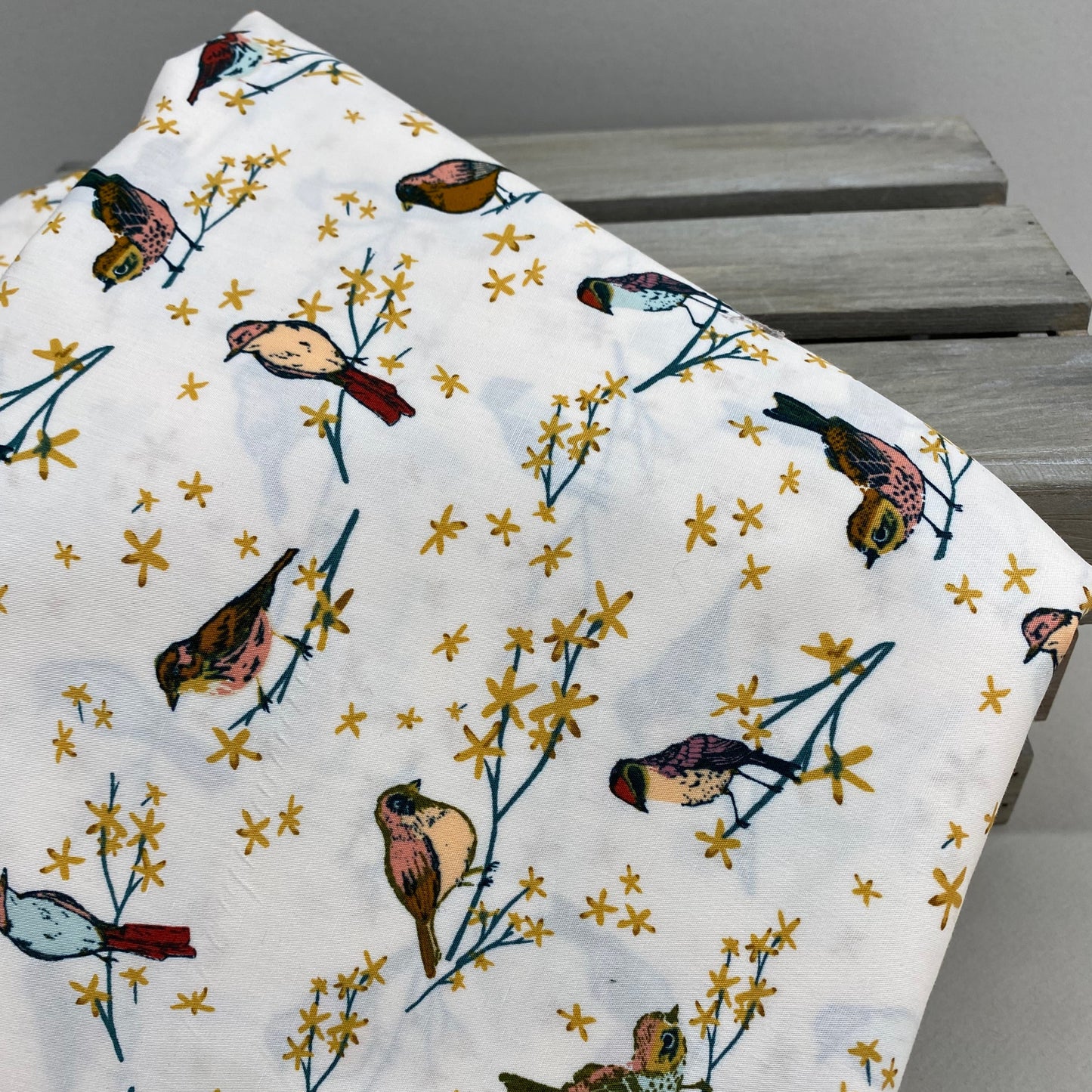 Art Gallery The Dawn Chorus Cotton Poplin