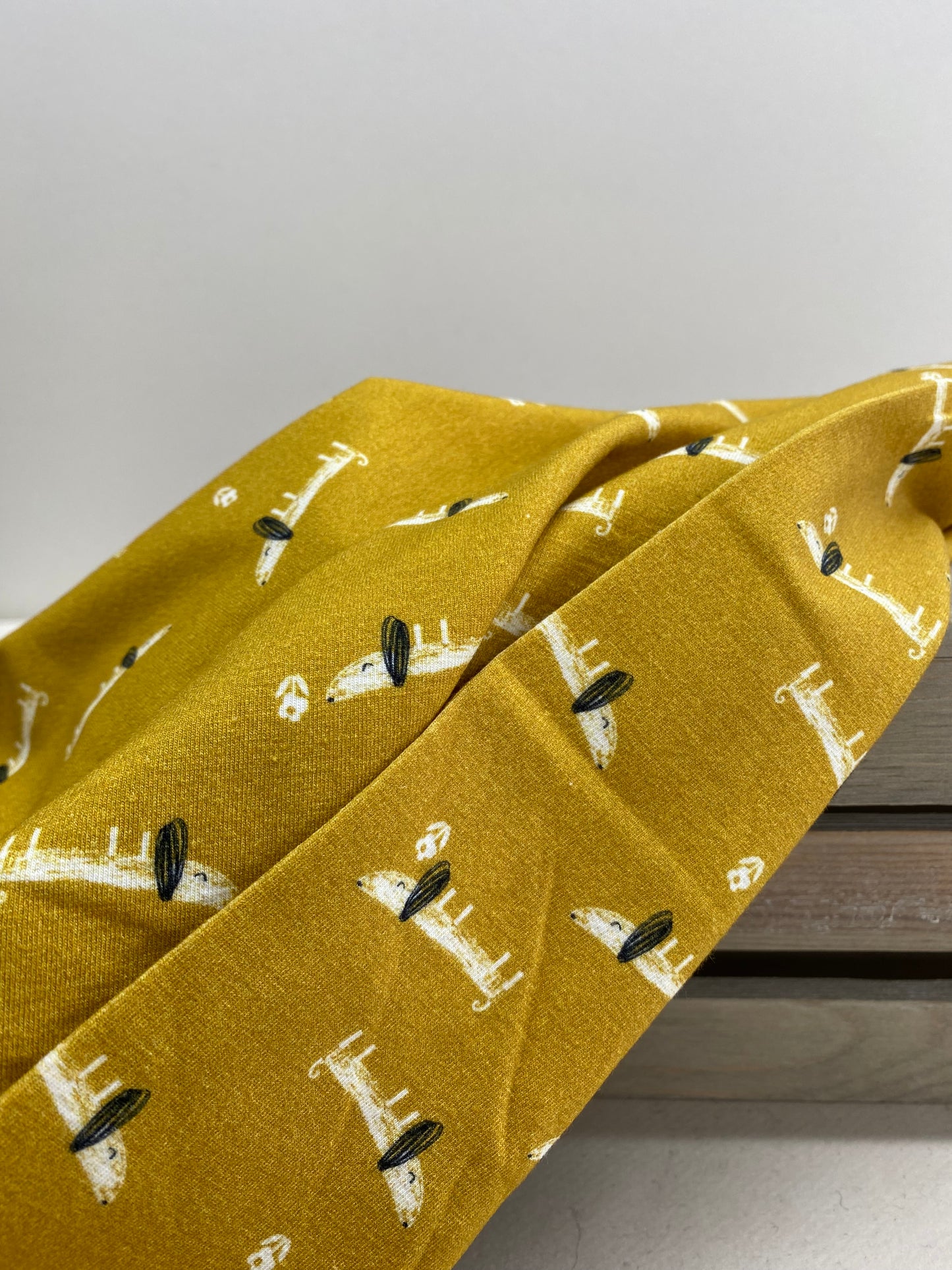 Dashwood MORI 1149 Velma the Teckel Dachshund Cotton Jersey Fabric